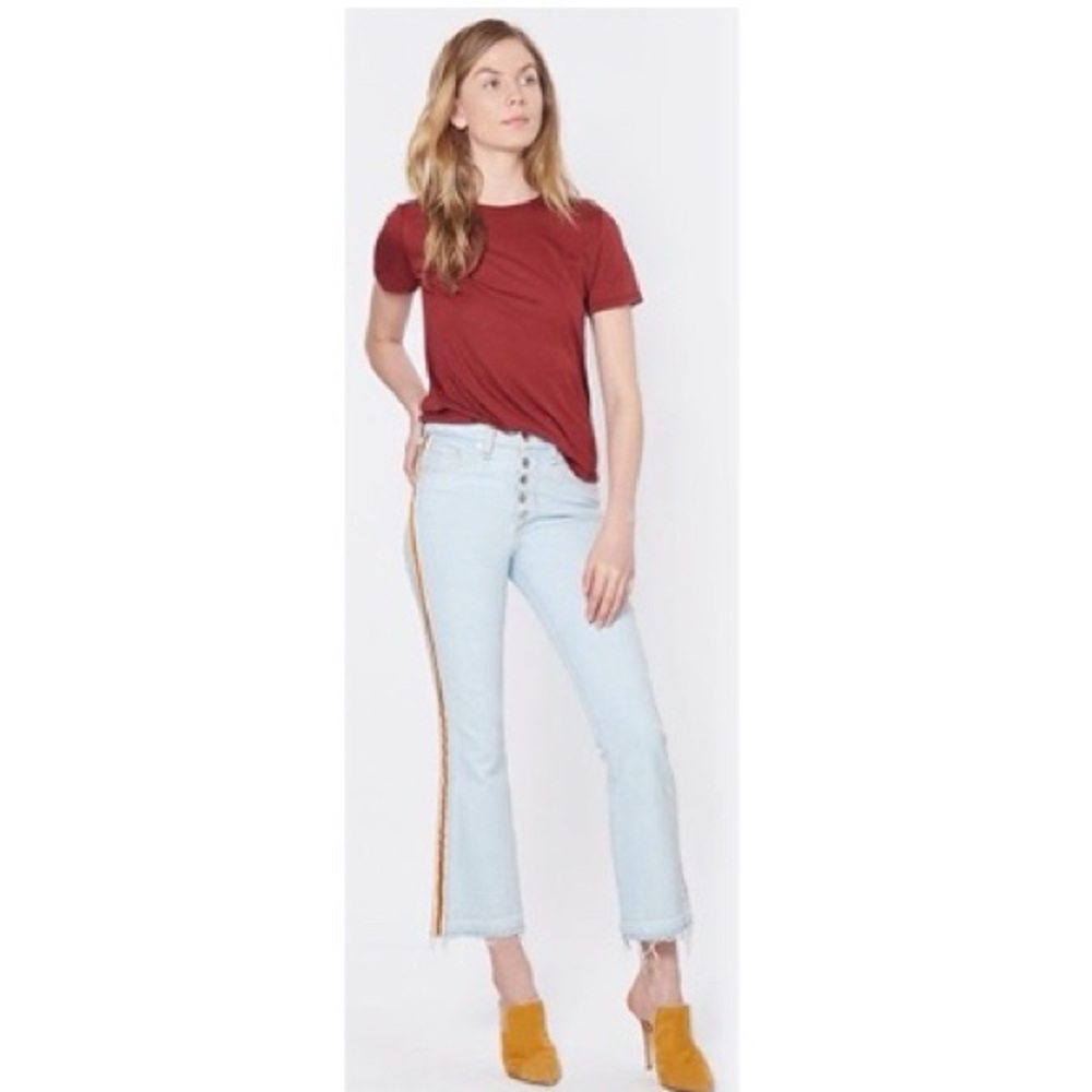 Veronica Beard Carolyn 10" Baby Boot Jeans